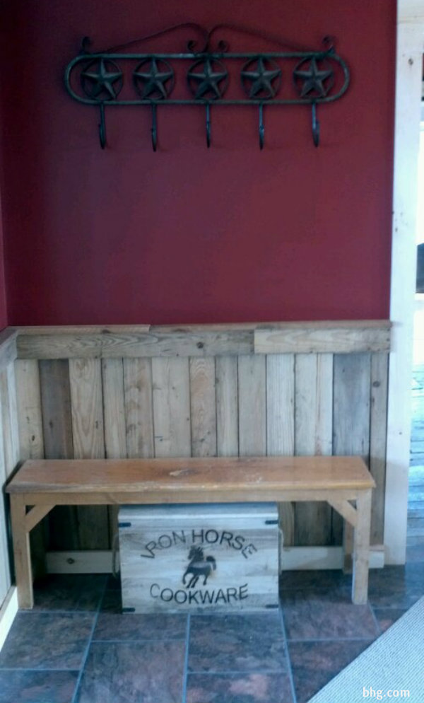 pallet wall panelling