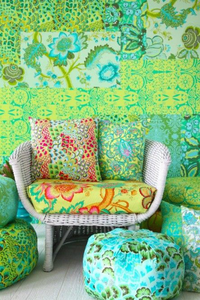 gorgeous green patterns