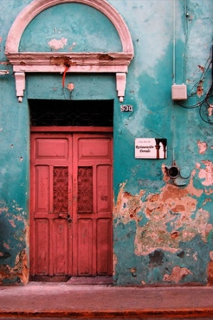 Aged colour through paint