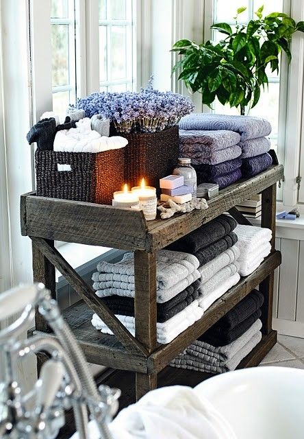 2. Beautiful Bathroom Storage