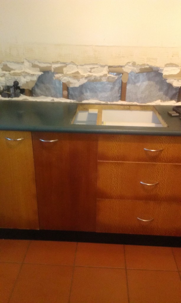 During the renovation