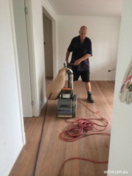Sanded The Floors
