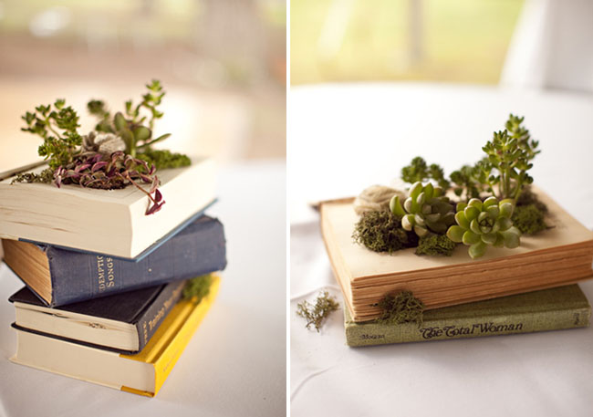 Book Plant Holders