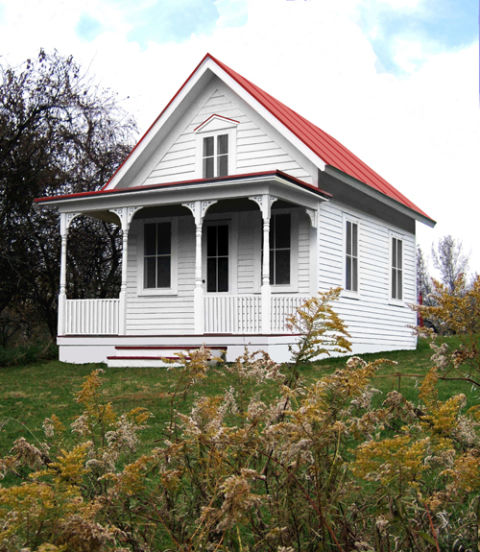 1. A small farmhouse
