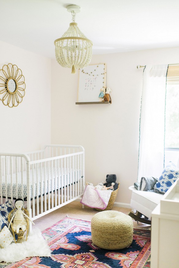 5. A gorgeous boho style nursery