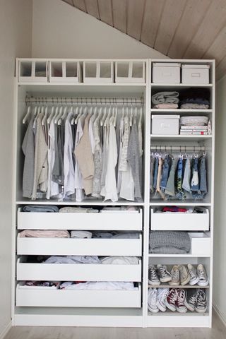 9. Perfectly Organised Wardrobe