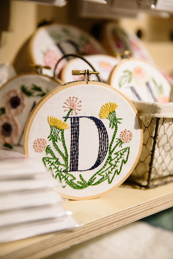 Miniture Monogram Embroidery