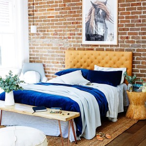 Exposed brick wall, photo via Home Beautiful Magazine