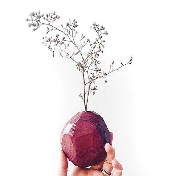 Handmade Vase by Fernweh Woodworking