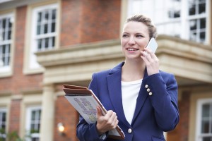 Female Real Estate Agent