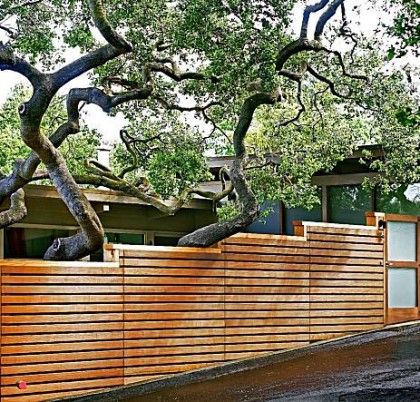 creative fence design