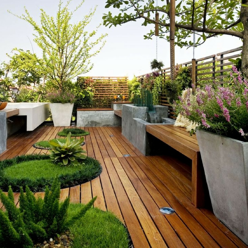rooftop garden