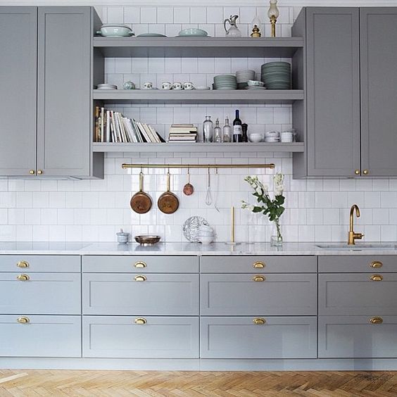grey kitchen