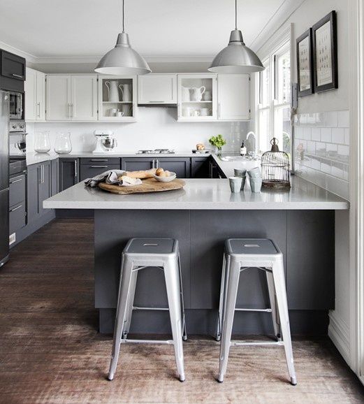 grey kitchen