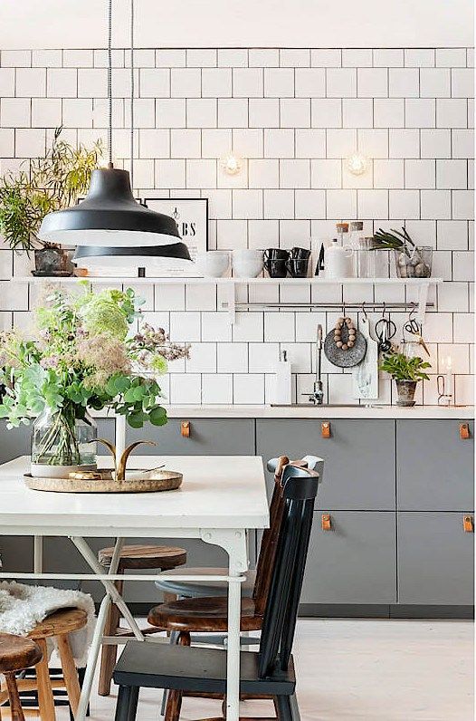 grey kitchen