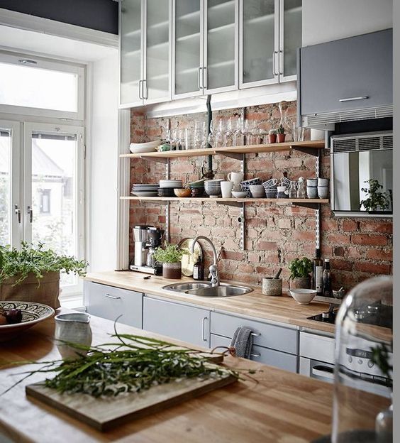 Grey kitchen