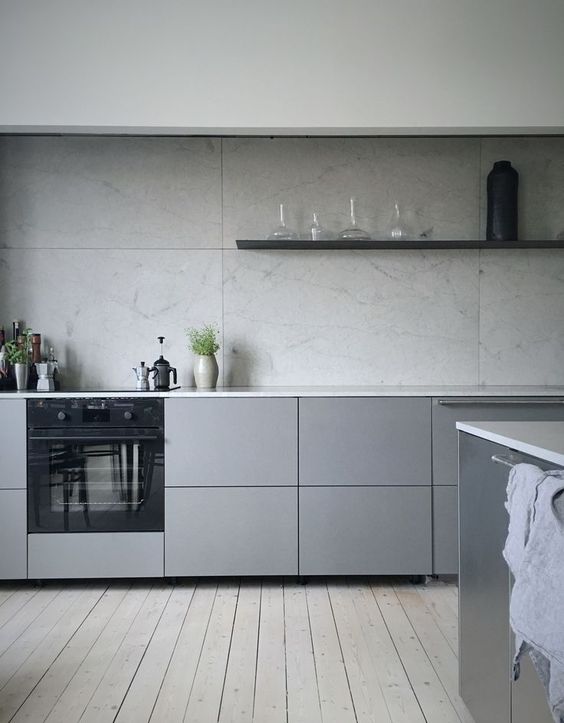 grey kitchen