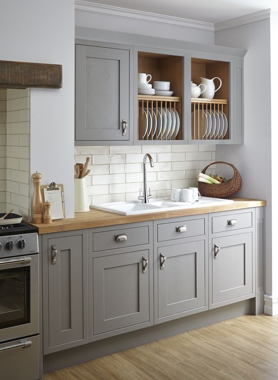 grey kitchen